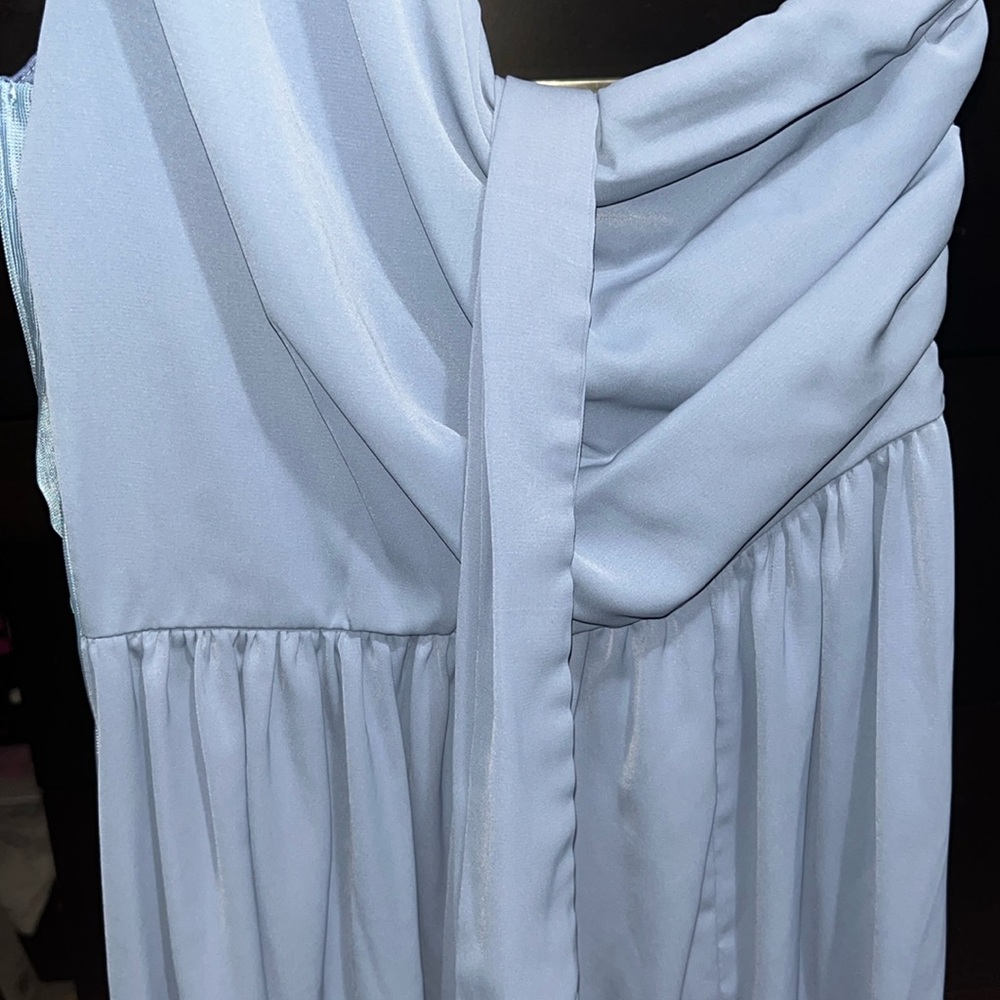 One shoulder maxi dress